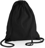 Hovedminiatyrbilde av Black/Black Westford Mill EarthAware® 340 g/m2 Økologisk Bomull 13L Gympose