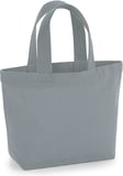 Hovedminiatyrbilde av Pure Grey Westford Mill Marina Mini EarthAware® 340 g/m2 Økologisk Bomullskanvas 4L Handlenett