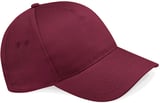 Hovedminiatyrbilde av Burgundy Beechfield Ultimate 5 Panel Cap