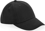 Hovedminiatyrbilde av Black Beechfield Junior Organic Cotton 5 Panel Cap