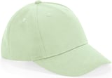 Hovedminiatyrbilde av Pistachio Beechfield Junior Organic Cotton 5 Panel Cap