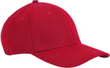 Hovedminiatyrbilde av Classic Red Beechfield Earthaware® classic organic cotton 6 panel cap