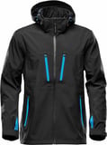 Hovedminiatyrbilde av Sort/Elektrisk Blå Stormtech Patrol Polyester Skalljakke 