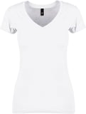 Hovedminiatyrbilde av Hvit You Tenerife V-hals T-skjorte Dame