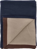 Hovedminiatyrbilde av Navy blue Södahl Impression Bomull Pledd
