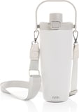Hovedminiatyrbilde av Hvit Avira Ayala RCS Resirkulert Stål Låsbar Crossbody Drikkeflaske