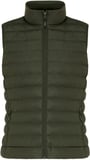Hovedminiatyrbilde av Khaki iqoniq Meru Resirkulert Polyester Vattert Vest Dame
