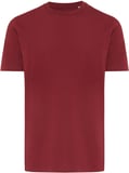 Hovedminiatyrbilde av Burgunderrød iqoniq Brett Resirkulert Bomull T-skjorte