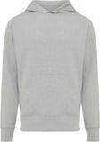 Hovedminiatyrbilde av Heather grey iqoniq Yoho Resirkulert Bomull Relaxed Fit Hettegenser