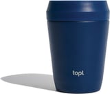 Hovedminiatyrbilde av Marinblå Topl To Go 235 ml Resirkulert Stål 360° Lokk  Termokopp