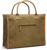 Hovedminiatyrbilde av Grønn Vinga Bosler RCS Resirkulert Kanvas Kontorveske