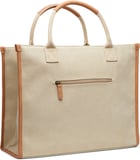 Hovedminiatyrbilde av Beige Vinga Bosler RCS Resirkulert Kanvas Kontorveske