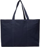 Hovedminiatyrbilde av Marinblå Vinga Hilo Maxi 467 g/m2 AWARE Resirkulert Kanvas 32L Toteveske 