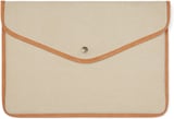 Hovedminiatyrbilde av Beige Vinga Bosler GRS Resirkulert Kanvas 14" Laptopetui