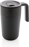 Hovedminiatyrbilde av Svart XD Collection 480 ml GRS Resirkulert PP og Stål Termokopp med Håndtak