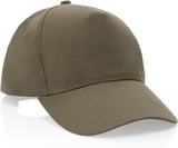 Hovedminiatyrbilde av Grønn XD Collection Impact 190 g/m2 Resirkulert Bomull 5-panels Caps