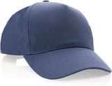 Hovedminiatyrbilde av Marinblå XD Collection Impact 190 g/m2 Resirkulert Bomull 5-panels Caps