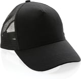 Hovedminiatyrbilde av Svart XD Collection Impact AWARE 190 g/m2 Resirkulert Bomull 5-Panels Trucker Caps