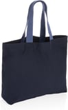 Hovedminiatyrbilde av Marinblå XD Collection Impact Aware 240 g/m2 Ufarget Resirkulert Bomullscanvas 27L Shoppingbag