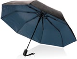 Hovedminiatyrbilde av Blå XD Collection Impact AWARE RPET 190T 21" Tofarget Mini Automatisk Sammenleggbar Paraply