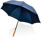 Hovedminiatyrbilde av Marinblå XD Collection Impact AWARE RPET 190T Bambus 23" Automatisk Paraply