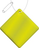 Hovedminiatyrbilde av Neongul RFX Diamant Liten TPU Mykrefleks