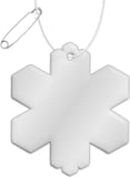 Hovedminiatyrbilde av Hvit RFX Snøflak Mykrefleks
