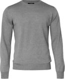 Hovedminiatyrbilde av Grey Melange Nimbus Beaufort Merinoull Strikkegenser