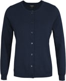 Hovedminiatyrbilde av Navy Nimbus Brighton Bomull og Nylon  Strikket Cardigan Dame