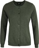 Hovedminiatyrbilde av Olive Melange Nimbus Brighton Bomull og Nylon  Strikket Cardigan Dame