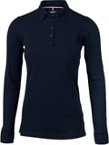 Hovedminiatyrbilde av Dark Navy Nimbus Carlington Bomull og Elastan Pologenser Dame