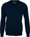 Hovedminiatyrbilde av Navy Nimbus Phoenix Merinoull Strikket Cardigan Dame