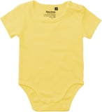 Hovedminiatyrbilde av Dusty Gul Neutral Babybody med korte ermer