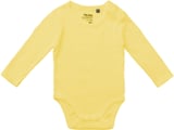 Hovedminiatyrbilde av Dusty Gul Neutral Babybody med lange ermer