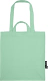 Hovedminiatyrbilde av Dusty Mint Neutral Twill bomullspose med doble håndtak