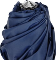 Miniatyrbilde 11 av Marineblå Sammenleggbar Automatisk Paraply med Refleks og Nødhammer