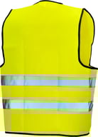 Miniatyrbilde 1 av 1-66-npl1043 Refleksvest Gul One Size CE EN 471 Kl. 2
