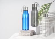 Miniatyrbilde 1 av Transparent Blå Vannflaske