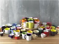 Miniatyrbilde 6 av Hvit Bahia 330 ml Keramisk Kopp