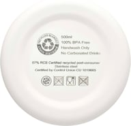 Miniatyrbilde 5 av Blek rosa Spring 500 ml RCS Resirkulert Rustfritt Stål og Kobber Termoflaske