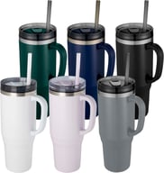 Miniatyrbilde 2 av Grå Melbourne 1200 ml RCS Resirkulert Plast og Stål Termokopp