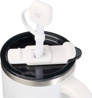 Miniatyrbilde 4 av Hvit Sip Trekk til Silikonsugerør