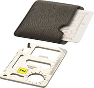 Miniatyrbilde 2 av Sølv/Solid svart Saki 15 Funksjoner Verktøykort