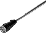 Miniatyrbilde 5 av Solid svart Magnetica Teleskoplykt med Magnet