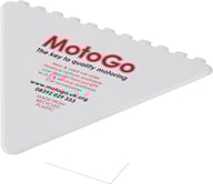 Miniatyrbilde 2 av Hvit Frosty Resirkulert Plast Trekantet Isskrape