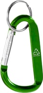 Miniatyrbilde 1 av Grønn Timor RCS Resirkulert Aluminium Karabinkrok Nøkkelring