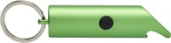 Miniatyrbilde 1 av Grønn Flare Resirkulert Aluminium LED-lykt og Flaskeåpner Nøkkelring