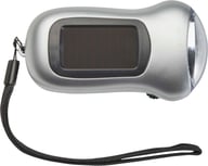 Miniatyrbilde 2 av Sølv Viv Solcelle Lommelykt