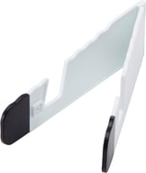 Miniatyrbilde 2 av Hvit Buna Resirkulert Plast Sammenleggbart Stativ for Nettbrett- og Telefon