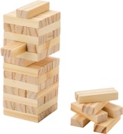 Miniatyrbilde 3 av Naturhvit Jumble Tre Stablespill